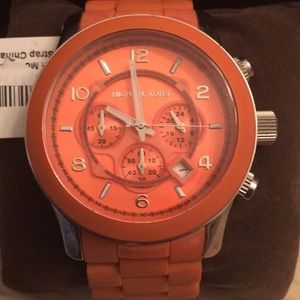 Michael Kors orange watch